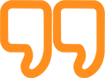 A green and orange background with an orange letter j.